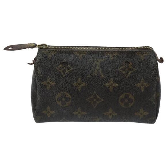 LOUIS VUITTON Monogram Mini Speedy Hand Bag - Picture 3 of 14